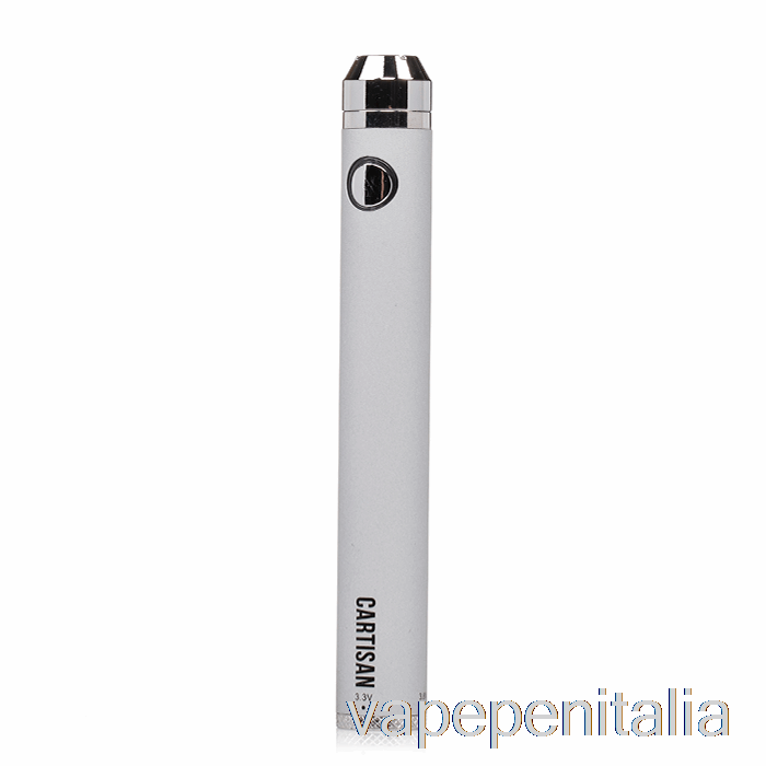 Vape Italia Cartisan Ego Spinner Twist 1300 510 Batteria Argento